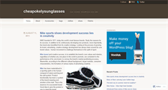 Desktop Screenshot of cheapokelysunglasses.wordpress.com