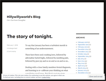 Tablet Screenshot of hillywillyworld.wordpress.com