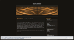 Desktop Screenshot of moviethoughts.wordpress.com