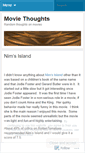 Mobile Screenshot of moviethoughts.wordpress.com