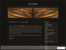 Tablet Screenshot of moviethoughts.wordpress.com