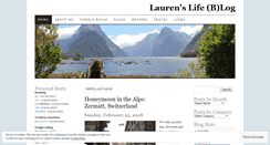 Desktop Screenshot of laurenblake.wordpress.com