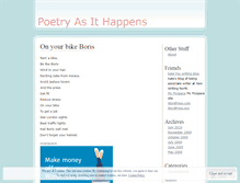 Tablet Screenshot of poetryasithappens.wordpress.com