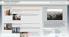 Desktop Screenshot of jimenaproperty.wordpress.com