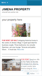 Mobile Screenshot of jimenaproperty.wordpress.com