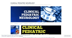 Desktop Screenshot of pediatricneurology.wordpress.com