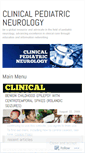 Mobile Screenshot of pediatricneurology.wordpress.com