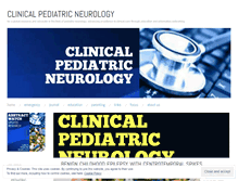 Tablet Screenshot of pediatricneurology.wordpress.com