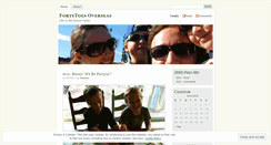 Desktop Screenshot of fortytoes.wordpress.com
