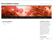 Tablet Screenshot of personalidadenduelo.wordpress.com