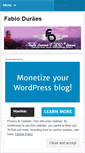 Mobile Screenshot of fabioduraes.wordpress.com
