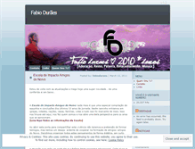 Tablet Screenshot of fabioduraes.wordpress.com