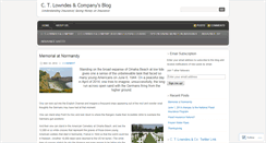 Desktop Screenshot of ctlowndes.wordpress.com