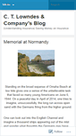 Mobile Screenshot of ctlowndes.wordpress.com