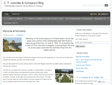 Tablet Screenshot of ctlowndes.wordpress.com