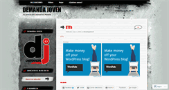 Desktop Screenshot of demandajovenmadrid.wordpress.com