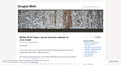 Desktop Screenshot of dnmello.wordpress.com