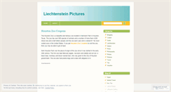 Desktop Screenshot of liechtensteinpictures.wordpress.com