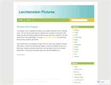 Tablet Screenshot of liechtensteinpictures.wordpress.com