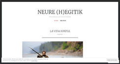Desktop Screenshot of neurehegitik.wordpress.com