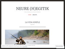 Tablet Screenshot of neurehegitik.wordpress.com