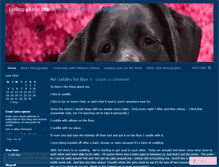 Tablet Screenshot of feelingalittleblue.wordpress.com