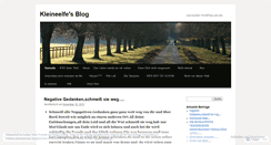 Desktop Screenshot of kleineelfe.wordpress.com