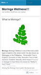 Mobile Screenshot of moringawellness.wordpress.com