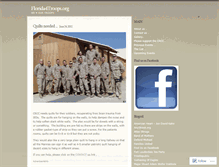 Tablet Screenshot of florida4troops.wordpress.com