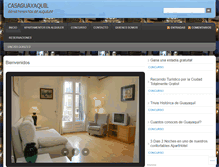 Tablet Screenshot of aparthotelguayaquil.wordpress.com
