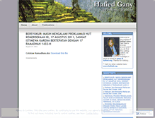 Tablet Screenshot of gany.wordpress.com