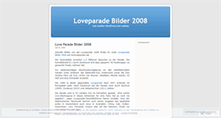 Desktop Screenshot of loveparadebilder2008.wordpress.com