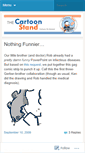 Mobile Screenshot of cartoonstand.wordpress.com