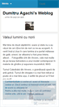 Mobile Screenshot of dumitruagachi.wordpress.com