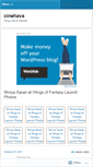 Mobile Screenshot of cinehava.wordpress.com