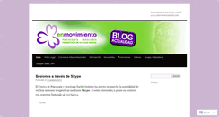 Desktop Screenshot of centroenmovimiento.wordpress.com