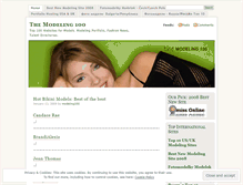 Tablet Screenshot of modeling100.wordpress.com