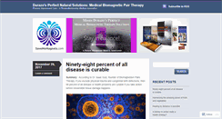 Desktop Screenshot of biomagnetictherapy.wordpress.com