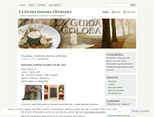 Tablet Screenshot of guidagolosa.wordpress.com