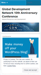 Mobile Screenshot of gdnet09.wordpress.com
