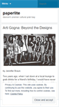 Mobile Screenshot of paperlite.wordpress.com