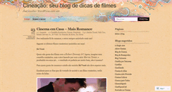 Desktop Screenshot of cineacao.wordpress.com