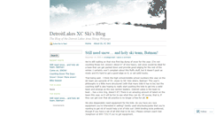 Desktop Screenshot of detroitlakesxcski.wordpress.com