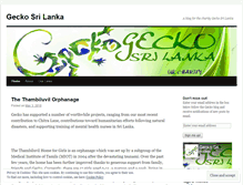 Tablet Screenshot of geckosrilanka.wordpress.com