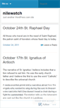 Mobile Screenshot of nilewatch.wordpress.com