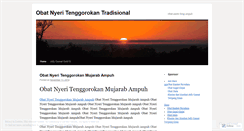 Desktop Screenshot of obatnyeritenggorokanajiherbal.wordpress.com