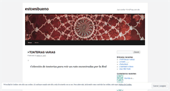 Desktop Screenshot of estoesbueno.wordpress.com