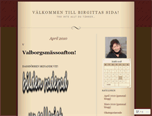 Tablet Screenshot of birgittaz.wordpress.com