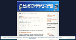 Desktop Screenshot of milkysway.wordpress.com