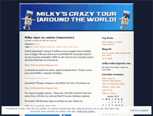 Tablet Screenshot of milkysway.wordpress.com